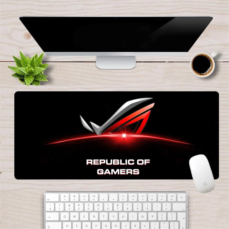 

70x30cm Large ASUS Mouse pad Cool Custom Republic Of Gamers Gaming Mousepad Office Computer Keyboard Laptop Notebook Desk Mat