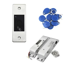 IP66 Outdoor Fingerprint Access Control Biometrics Reader IDCard 125KHZ Gate Automation Systems Keyless Door lock Access Control