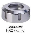 ER40UM-HRC52-55 UCHEER, 1 шт., HRC52-55, высокая точность, ER гайка, шпиндель, фиксатор, фиксирующий наконечник, динамическая балансировка, фрезерный станок с ЧПУ, аксессуары для гравировки - Длина режущей кромки: ER40UM-HRC52-55