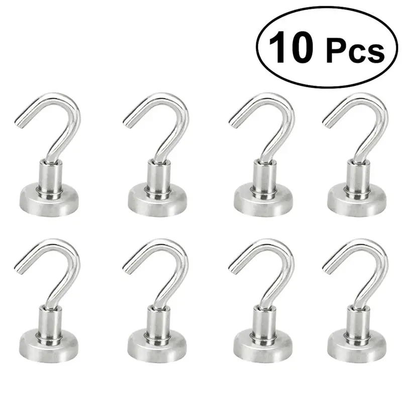 

Gancho magnético super forte, gancho de porta mágico de parede, mini gancho resistente de suporte para organização de
