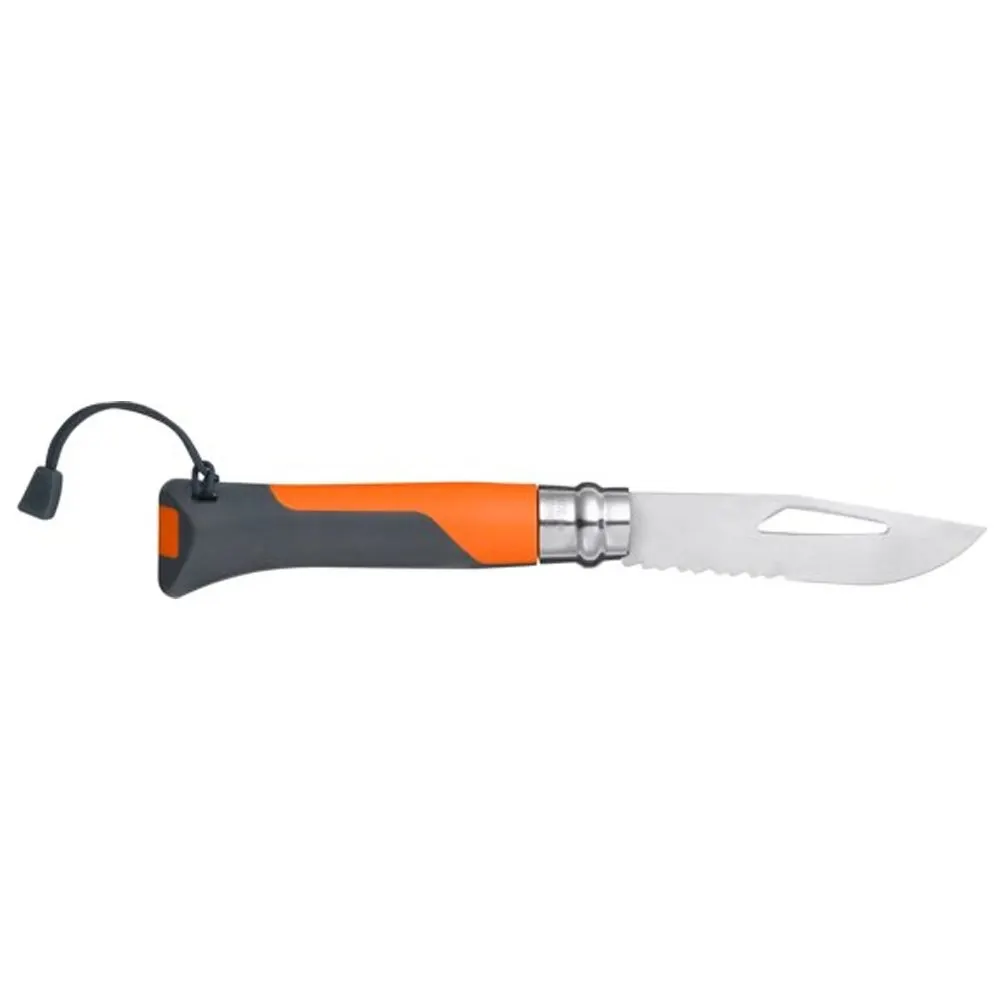 Opinel No 8 на открытом воздухе (оранжевый) из нержавеющей стали складной карманный