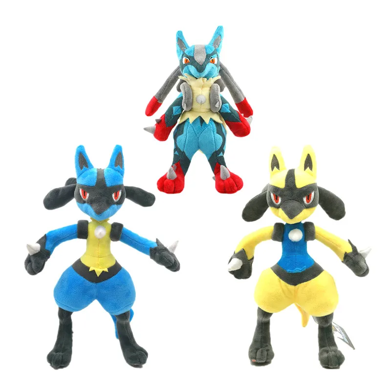 Покемон 25 см 30 Lucario плюшевые игрушки мягкие животные Детский подарок | Игрушки и