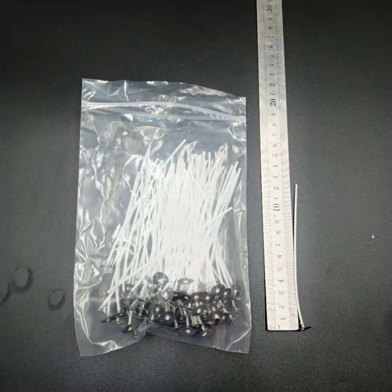 Бездымные свечи фитили простой соевый восковой сердечник бытовой тканый