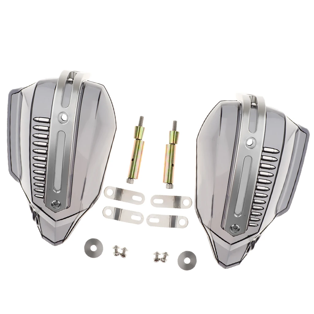 2xUniversal мотоцикла рукавицы руль ручная щетка защита ручки от ветра ударов |