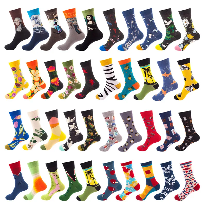 

Socks Ladies Trend In Tube European and American Trendy Brand Men's Socks Funny Socks Socks Men Mens Socks Crew Socks Tube Socks