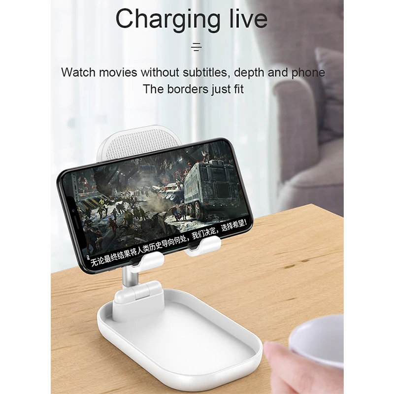 Фото Qi Wireless Quick Charge Fold Stand Holder for Samsung S20 S10 Note 9 iPhone 11 Xs X Xr 8 Plus 10W Fast Charging Dock Мобильные Qi Wireless Quick Charge Fold Stand Holder for Samsung S20 S10 Note 9 iPhone 11 Xs X Xr 8 Plus 10W Fast Charging Dock Мобильные