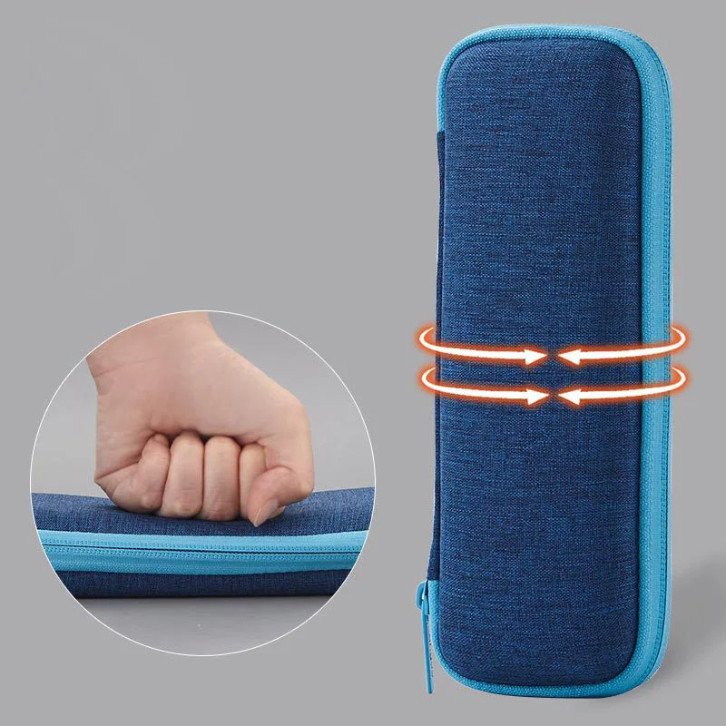 

Oxford Hard Cover Large Pencil Case Big Capacity Pencil Pouch for Teen Boys Girls School Students Korean Stationery