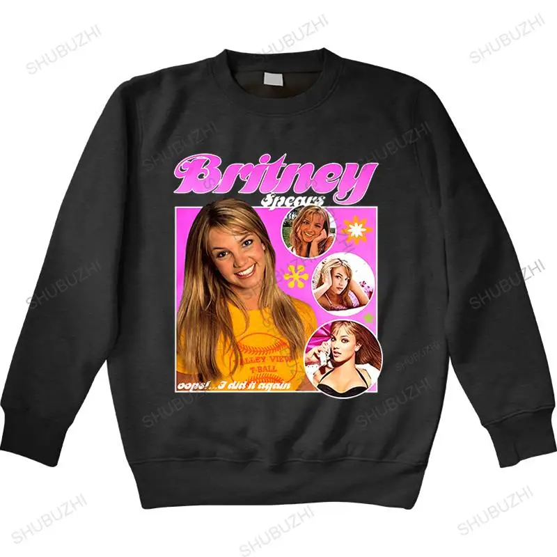 

Мужская Осенняя Толстовка в стиле хип-хоп черная толстовка с капюшоном Britney Spears 90-е Мужская толстовка больших размеров с длинным рукавом уни...