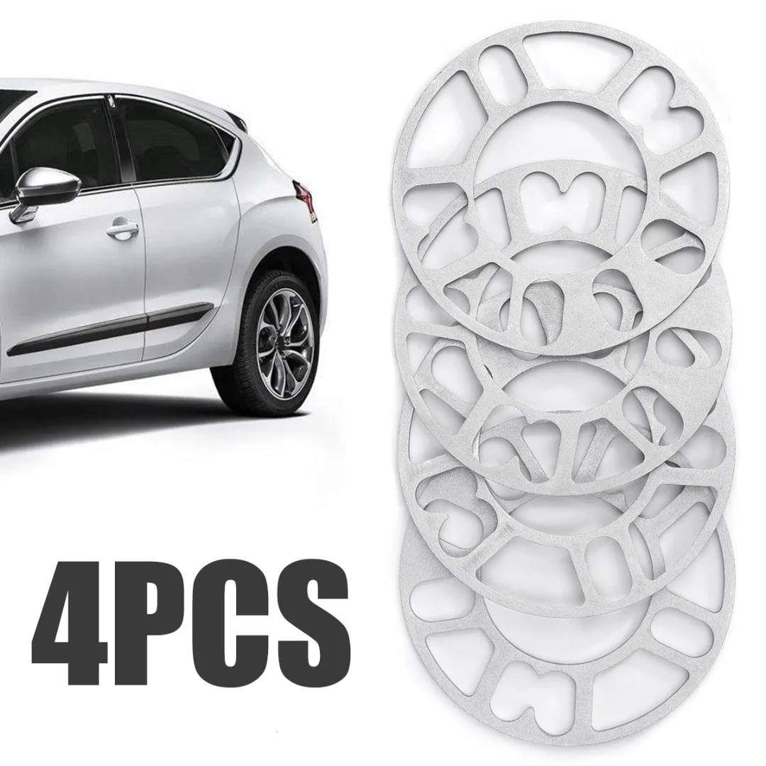 

Mayitr 4 шт. сплав Алюминий 3 мм 5 мм колеса разделительные прокладки пластины для детей 4, 5, серьги-гвоздики для 4x100 4x114,3 5x100 5x108 5x114,3 5x120