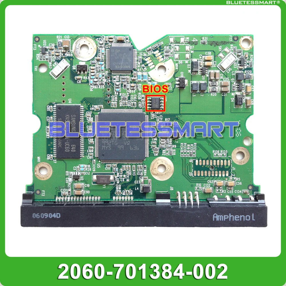 

HDD PCB logic board 2060-701384-002 REV A for WD 3.5 SATA hard drive repair data recovery