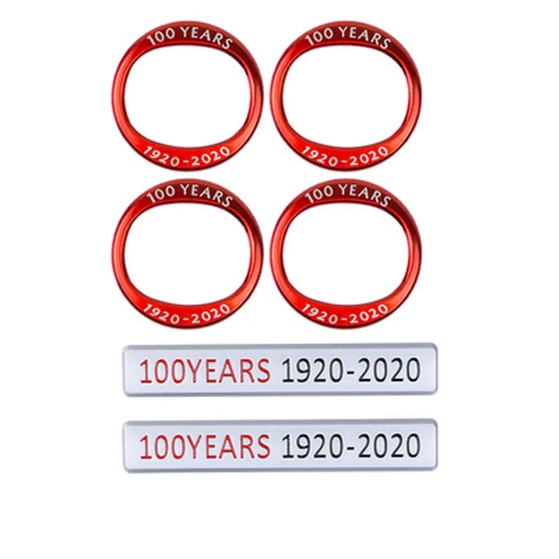 Parche centenario para decoración de Mazda 3, 6, CX-5, CX-3, 1920-2020, Logo para cuerpo y rueda