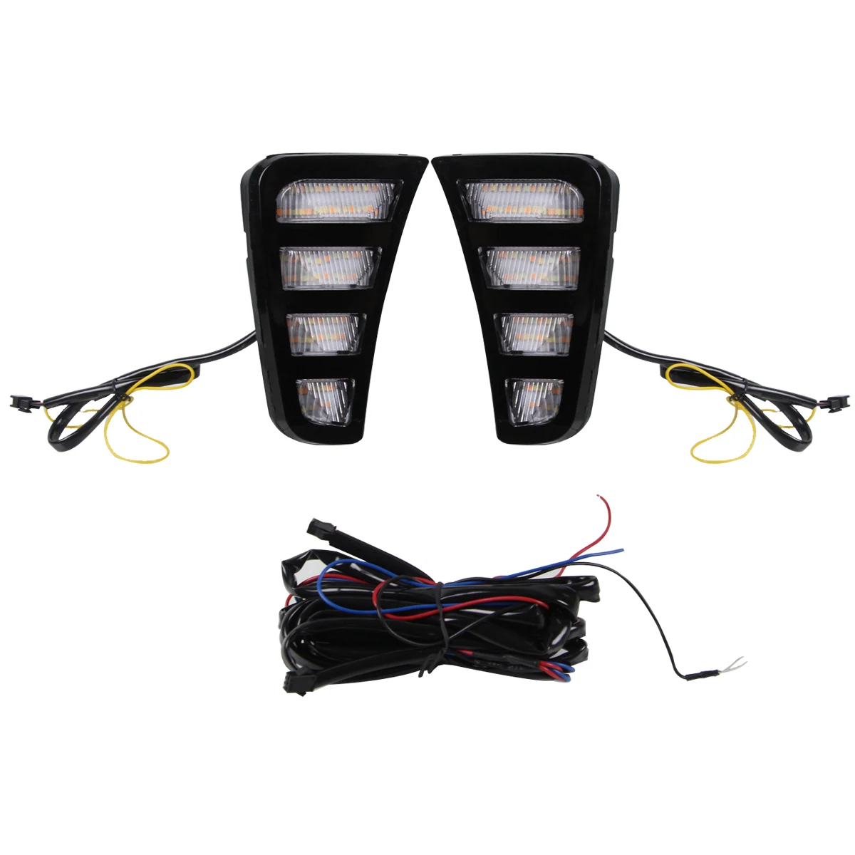 

New arrival high quality high power led daylight for Kia Pegas Soluto 2018 - 2020 With Yellow Blue Light