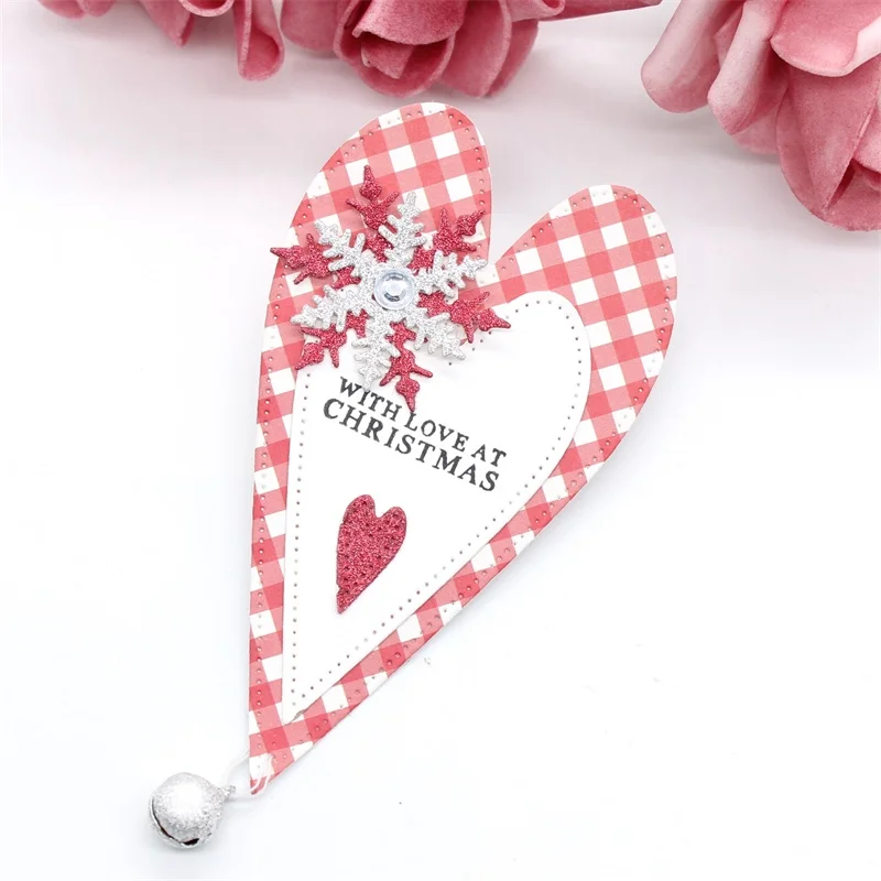 ZFPARTY строчка Тощий примитивные сердца металлические режущие штампы трафареты