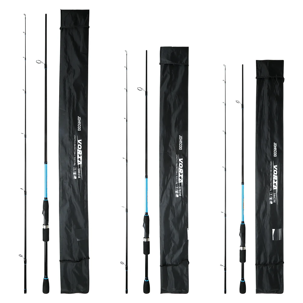 

1.98m 2.1m 2.7m Spinning rod ML M MH power Fishing rod Fast action Lure rod Fishing Cane 5-60g Carbon Fishing rod for Pike