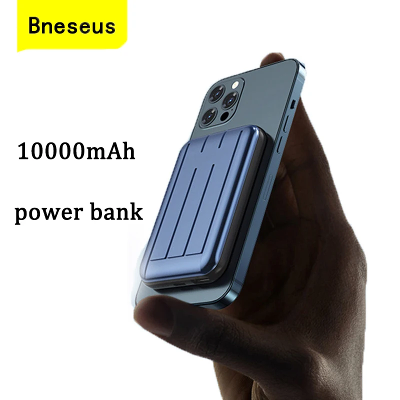 

20000mAh Portable PowerBank Wireless Charger For iphone 12 13 Pro Max Mini Xiaomi 15W Fast Charger Mobile Phone External Battery