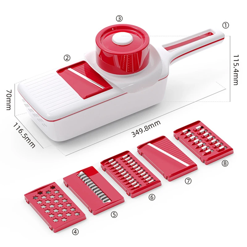 

Multifunctional Grater Vegetable Fruits Potato Masher Ricer Slicer Peeler Carrot Shredder Multi-functional Kitchen Cutter Tools