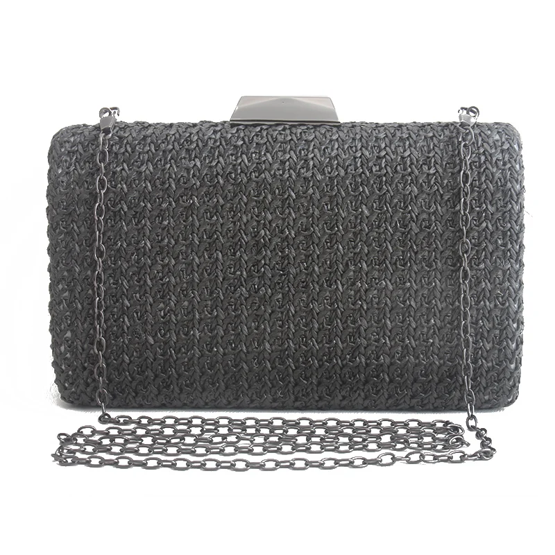 Плетеная Сумка из ротанга Соломенные Сумочки на плечо маленькие пляжные дамские