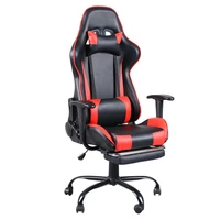 computer chair gaming chair adjustable high back swivel chair racing gaming chair office chair study chair with footrest tier