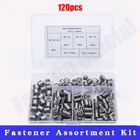 120 шт.лот M6 * 1 * 1D-3D DIN8140 вставка для проволочной резьбы M6 втулка винта для проволоки набор для ремонта резьбы 304 нержавеющая сталь HW114