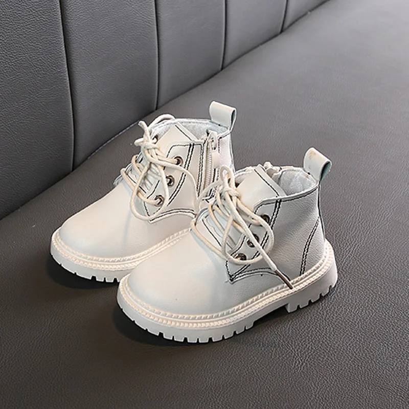 Детские ботинки новинка 2021 осенние Martin для девочек кроссовки из искусственной