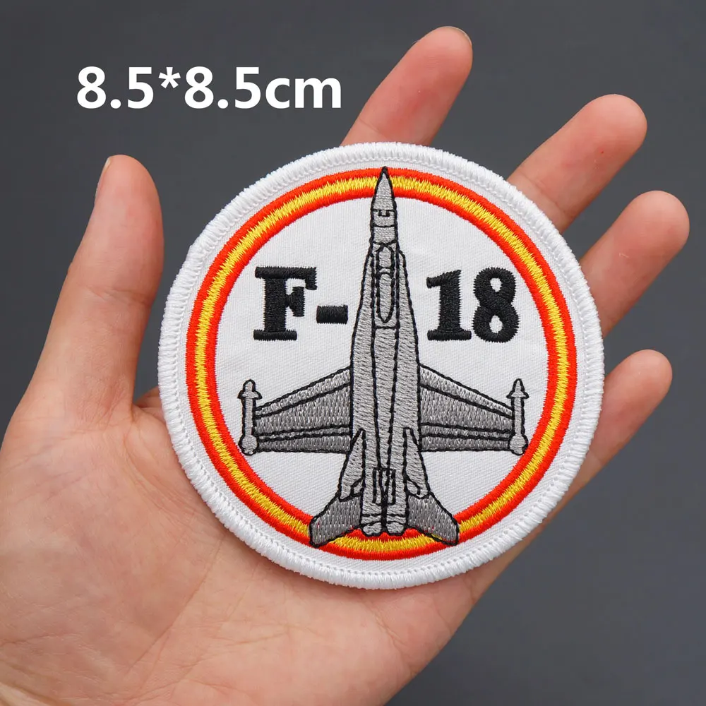 F18 AV 8B + кобра самолет забавные в стиле панк рок вышитые Байкерская мотоциклетная