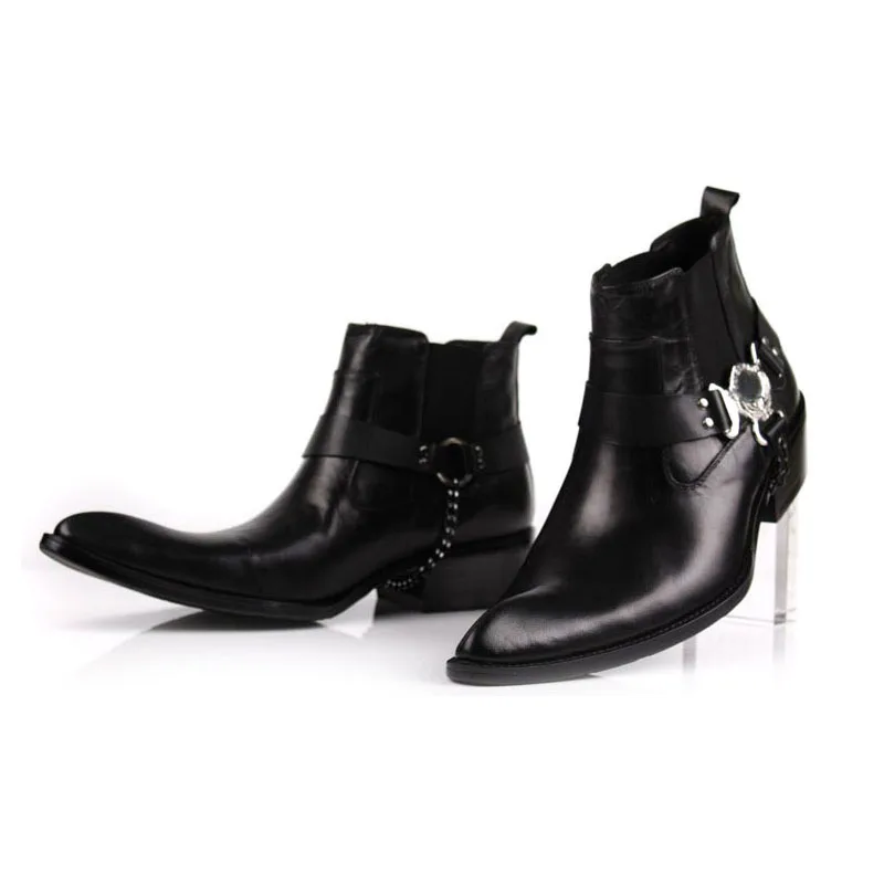 Новинка 2020 года Роскошные Брендовые мужские туфли ручной работы в стиле панк