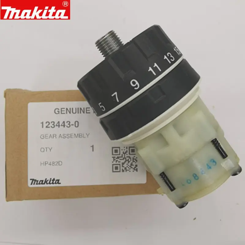 Makita 123443-0 коробка передач для HP482D DHP482 XPH10 1234430 части электроинструмента |