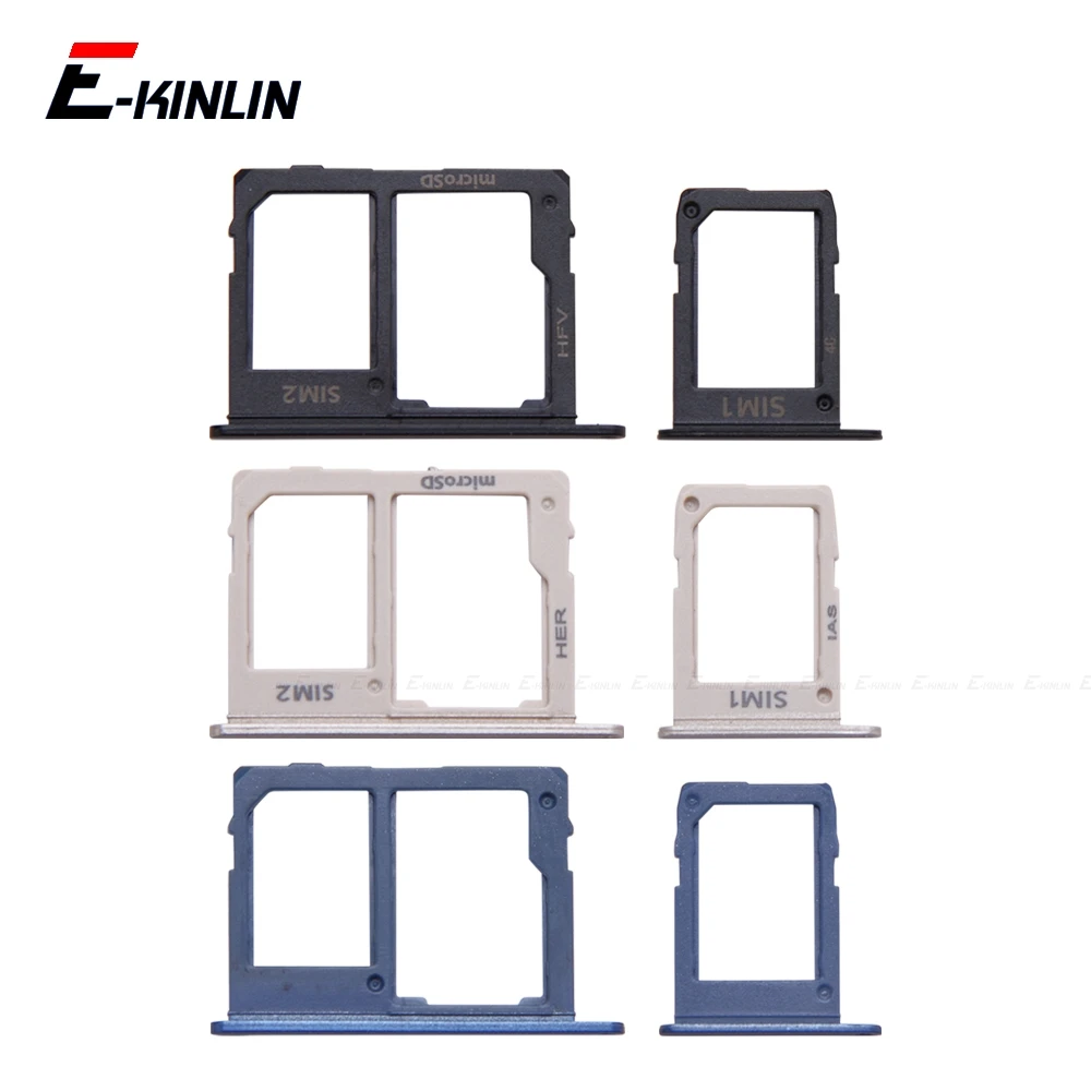 

Sim Card / Micro SD Card Tray Socket Holder Slot Container Connector Adapter Reader For Samsung Galaxy J8 J6 J7 J5 2018 2017