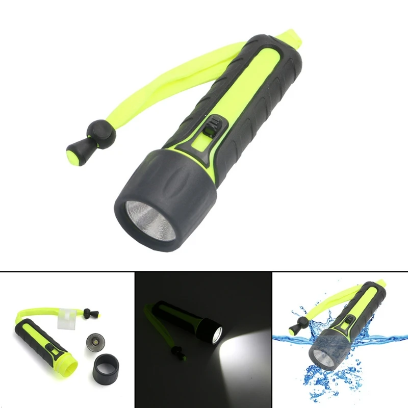

Diving Flashlight 1200LM Q5 LED Dive Light Underwater Waterproof Torch Lamp 87HF