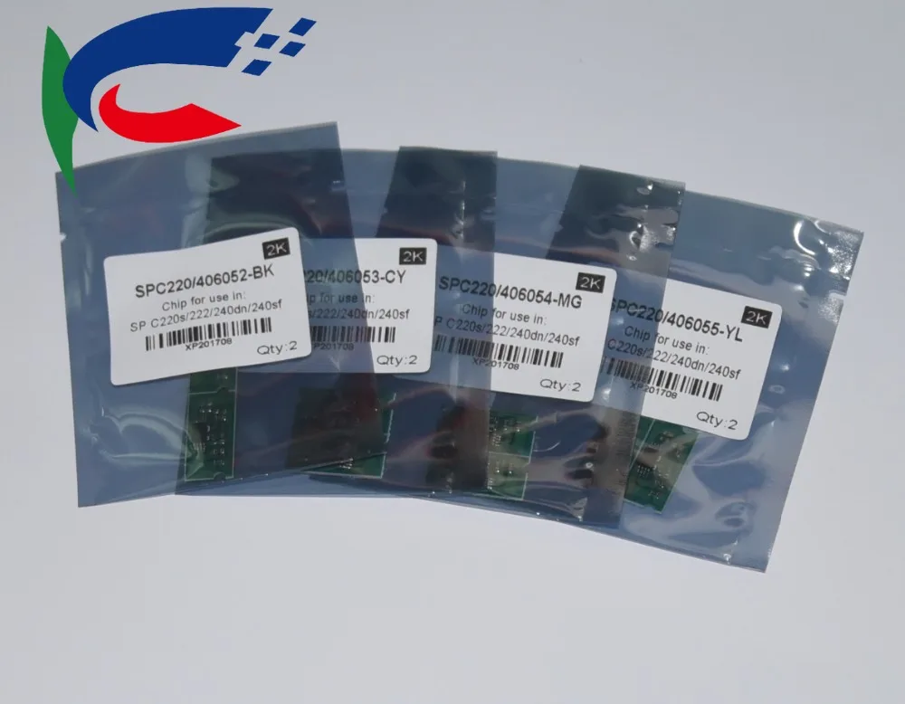 Совместимый цветной картридж для лазерного принтера Ricoh Aficio SP C220 C222|toner cartridge