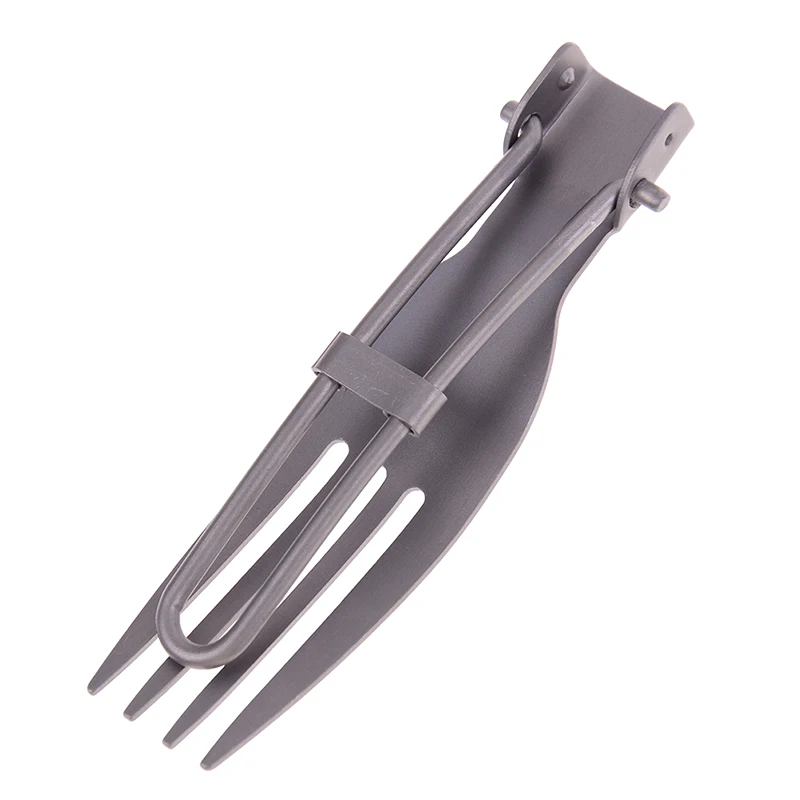 1 шт. портативная складная Титановая Ложка для супа | Спорт и развлечения