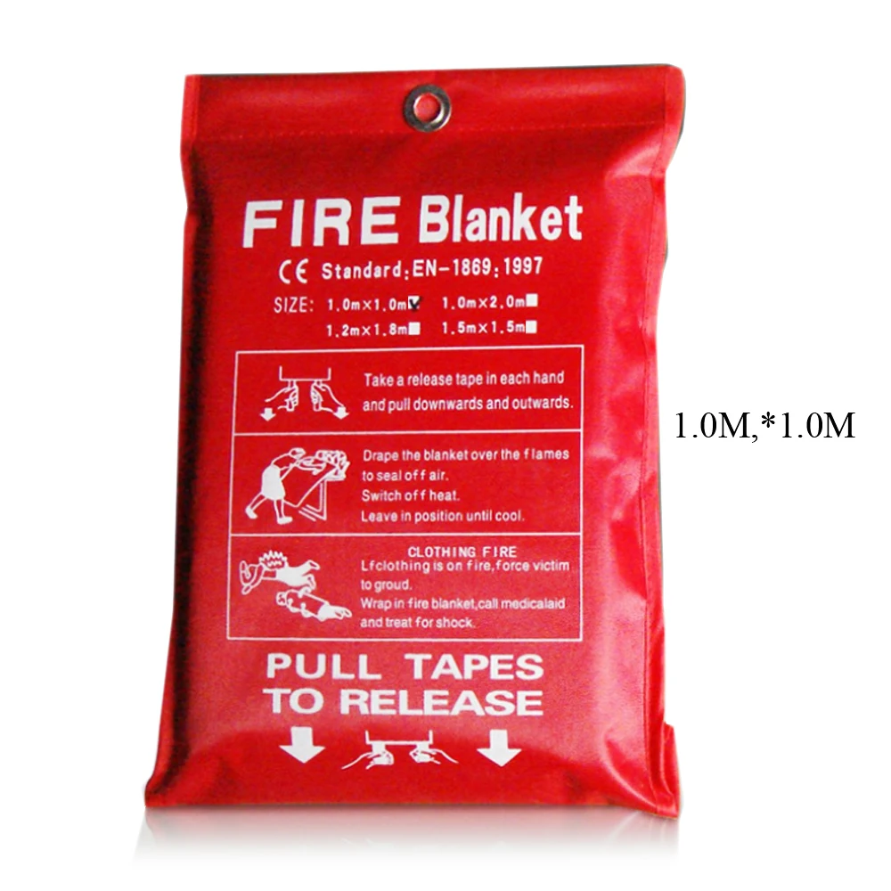 Пожарное одеяло, 1 м, 1,2 м, 1,5 м, 2 м от AliExpress RU&CIS NEW