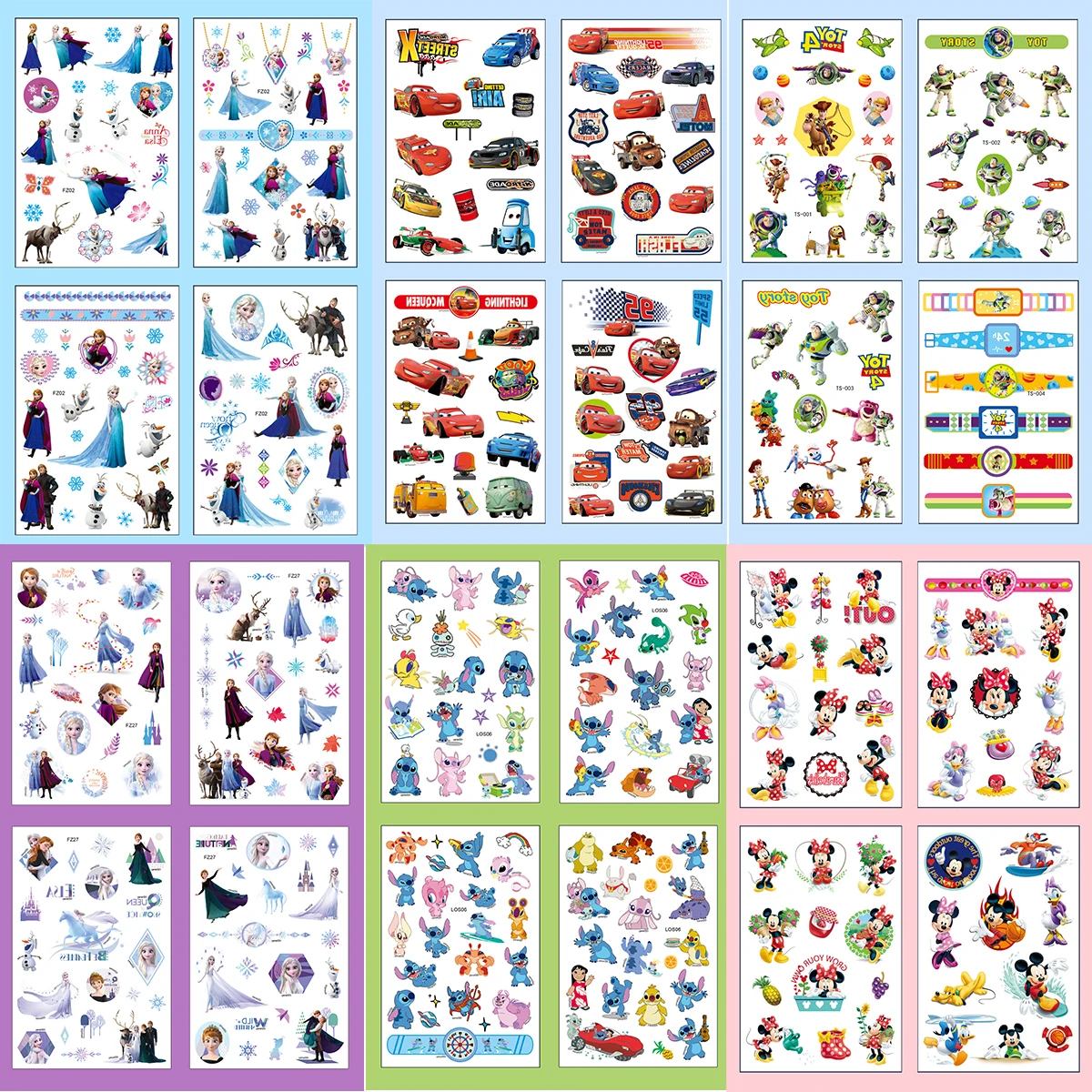 Замороженные товары для дня рождения Лило и Ститч История игрушек Временные