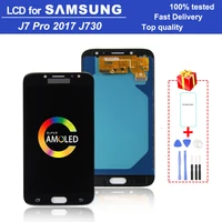 5 5 super amoled j7 pro lcd monitor for samsung galaxy j7 2017 j730f lcd display touch screen replacement digitizer assembly