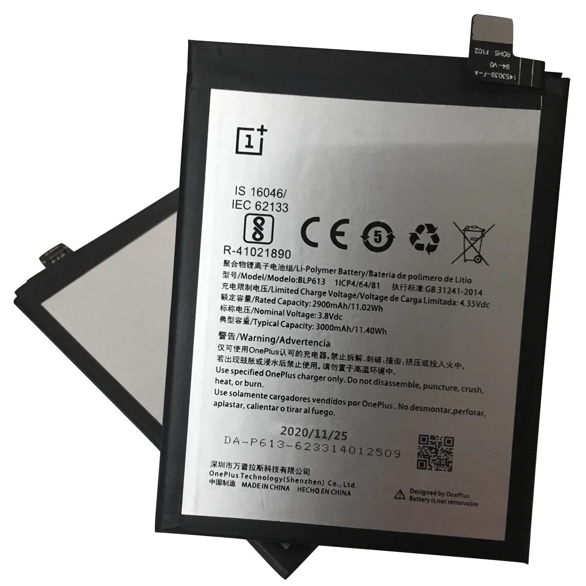 Новый высококачественный запасной аккумулятор BLP613 3000 мАч для OnePlus 3 One Plus Three 100%