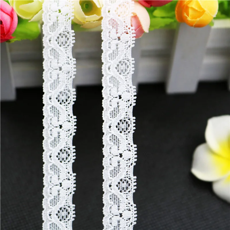 15 мм 5 ярдов кружевные ленты с отделкой свадебное украшение ручной работы вышитое