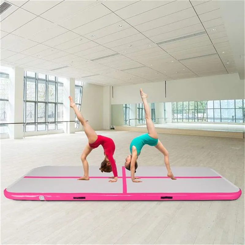300*100 см надувной гимнастический коврик с воздушным треком для занятия йогой