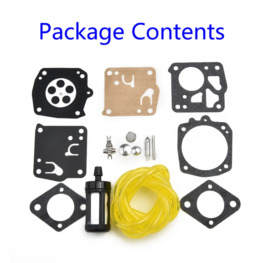 

Carburetor Repair Rebuild Kit For Homelite XL12 SXLAO SUPER XL XL-98 SXL Chainsaw Garden Tools Accessories