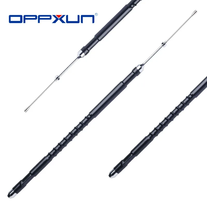 

OPPXUN 29.6/50/144/430MHz 4 Bands Mobile Antenna CR-8900 for TYT TH-9800 Yaesu Ft-8900R Car Radio 125cm Stainless SL16 PL-259