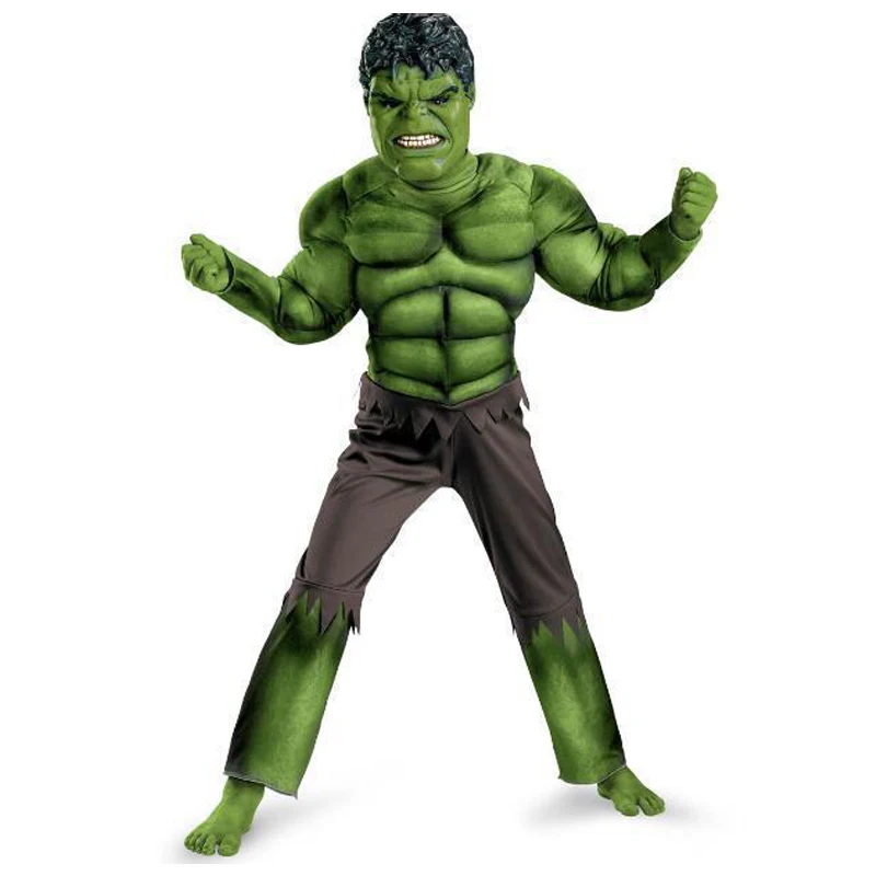 

2021 New Hulk Costumes for kids Miles Morales Costume Peter Parker Costume Gwen Stacy Mask Suit Carnival Party Cosplay Clothing