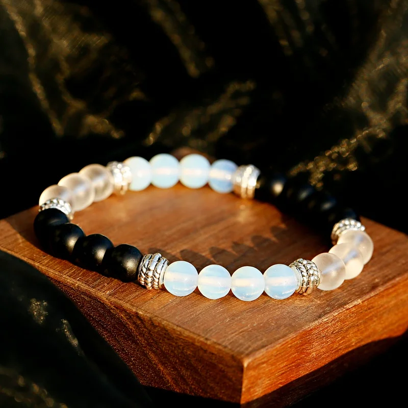 Винтажные очаровательные Парные браслеты и ручной работы мужской браслет с