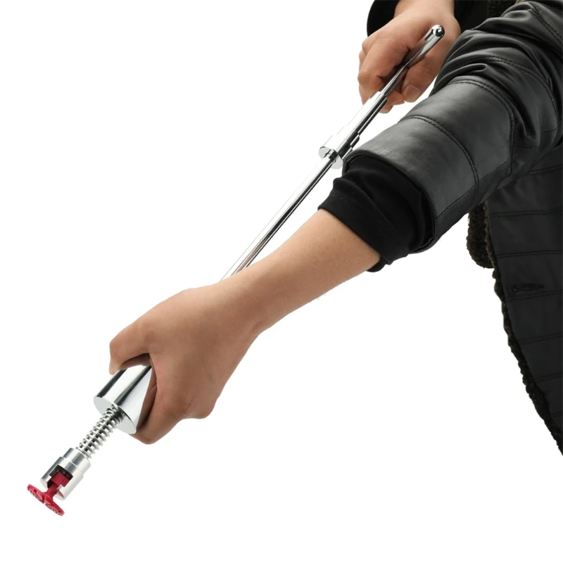 

Paintless Dent Removal Tool Car Stainless Steel Auto Dent Repair Kit 2 in 1 Slide Hammer Hand Puller with Gloves