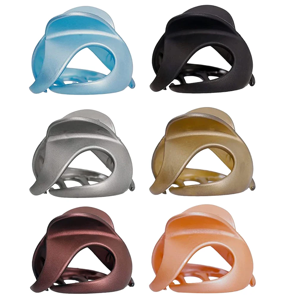 

6Pcs Decorative Shower Hair Clasp Makeup Hair Clip Chic Hair Claw Clip