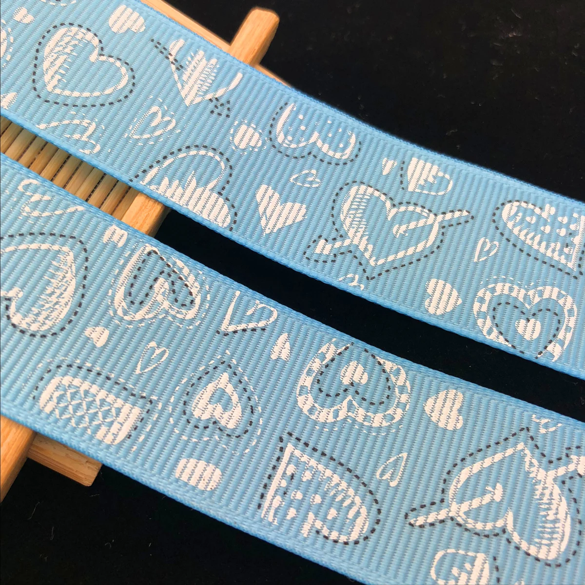 Новинка 5 ярдов 1 дюйм 25 мм разноцветный бант для волос со стрелой Купидона | Дом и