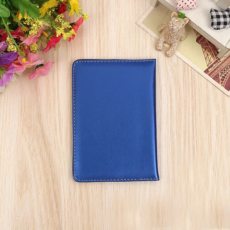 Женская Обложка для паспорта HEQUN из мягкой искусственной кожи с закругленными