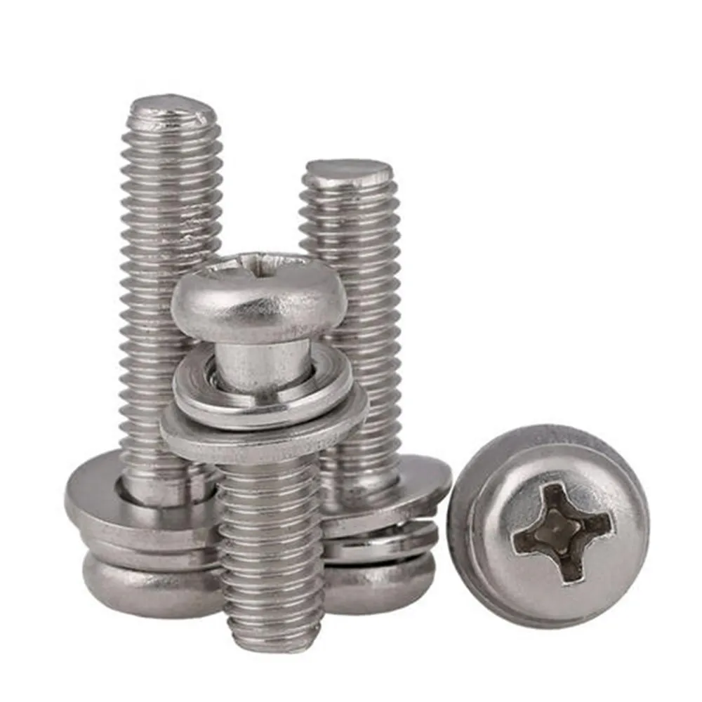 Набор винтов M4 с крестообразным углублением набор Vis inoxydafusos Inox schroeven rvs Tornillos Parafuso