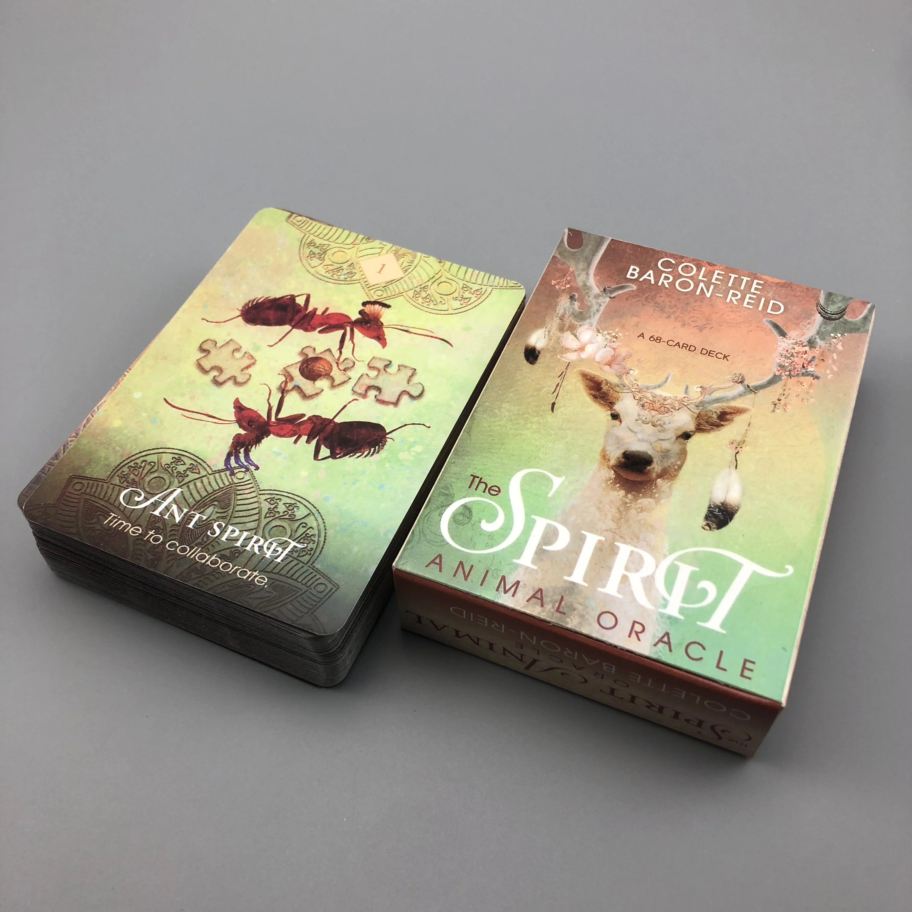 The Spirit Animal оракул карты Таро игры колода английский для новой версии Tarot карточная