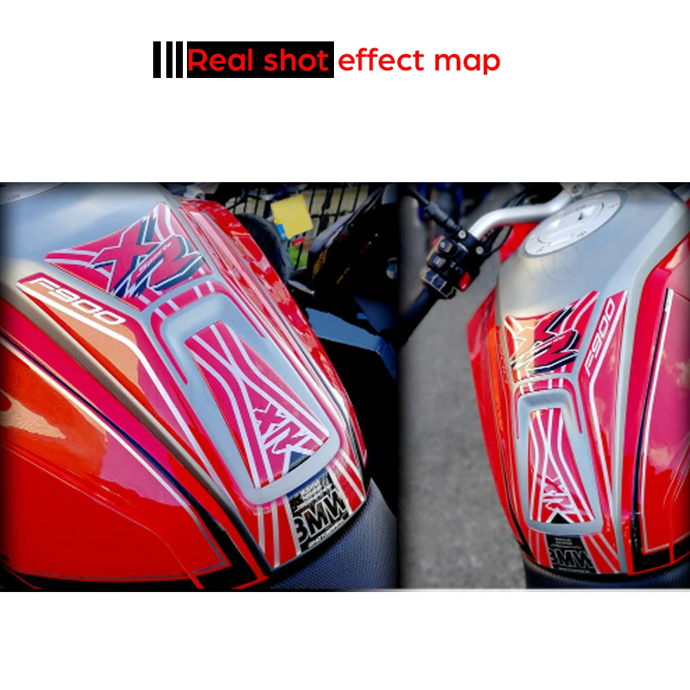 Motorcycle 3D Gel Fuel Tank Pad Stickers Gas Oil decals Motor Protector sticker for F900XR 2020 f900 xr | Автомобили и мотоциклы