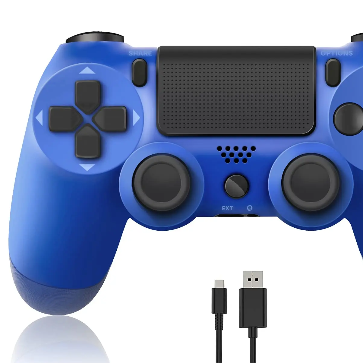 

Беспроводной контроллер для PS4, беспроводной геймпад с двойной вибрацией, совместим с PS4/Pro/Slim с Motion Motors, аудио