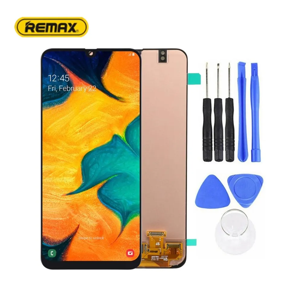 

Original AMOLED LCD Touch Screen Digitizer Glass Assembly Replacement Kit for Samsung Galaxy A30/A30S A305/A307 Universal AMOLED